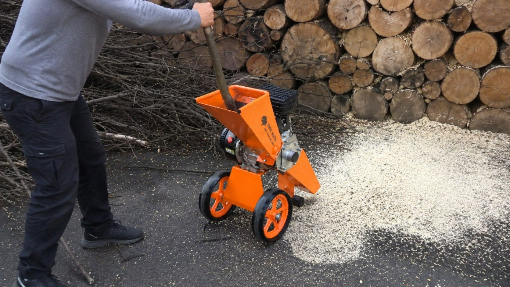 Forest Master FM4DDE Trituradora 2800W