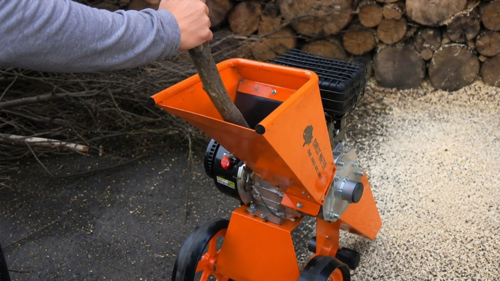 Forest Master FM4DDE Trituradora 2800W